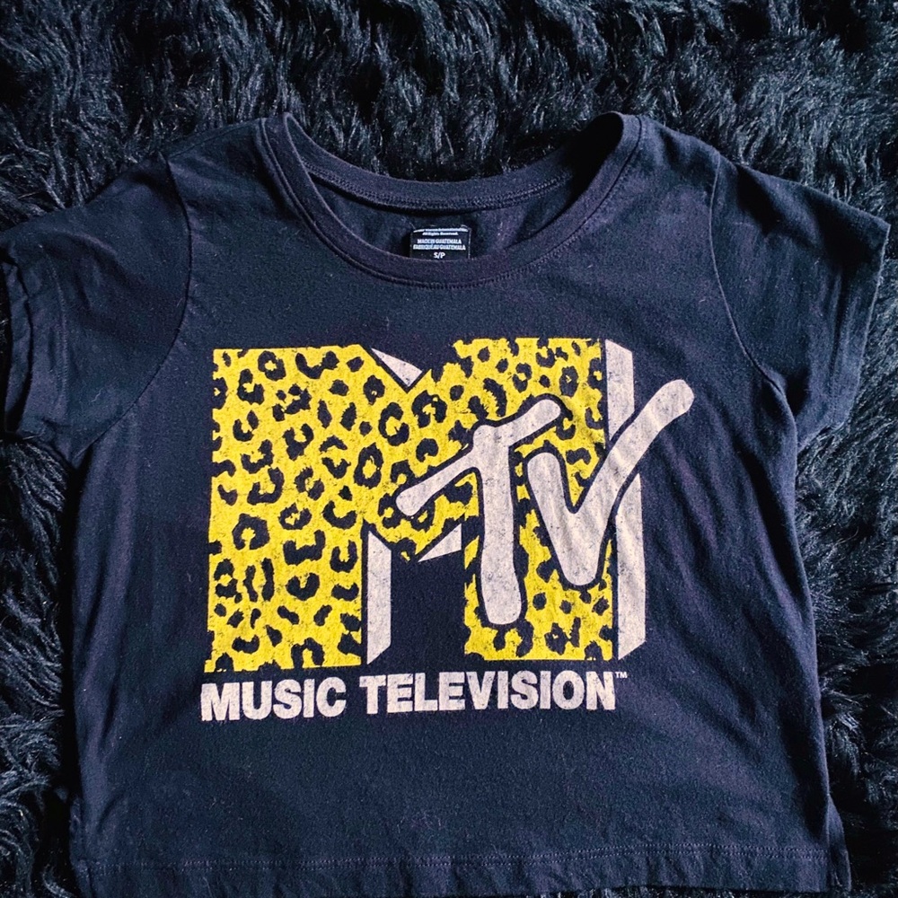 MTV vintage crop top